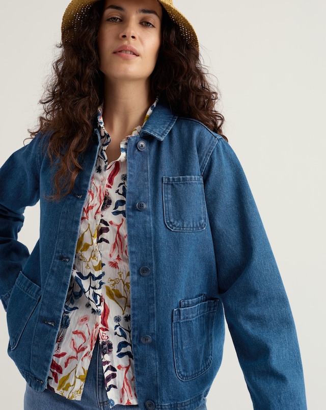 Seasalt Cornwall Reading Rocks Jacket