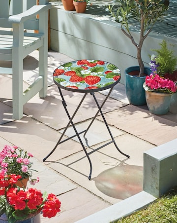 Strawberry Side Table