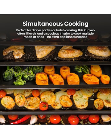 Hisense Hi2 Built In Electric Plug & Play Oven - Black