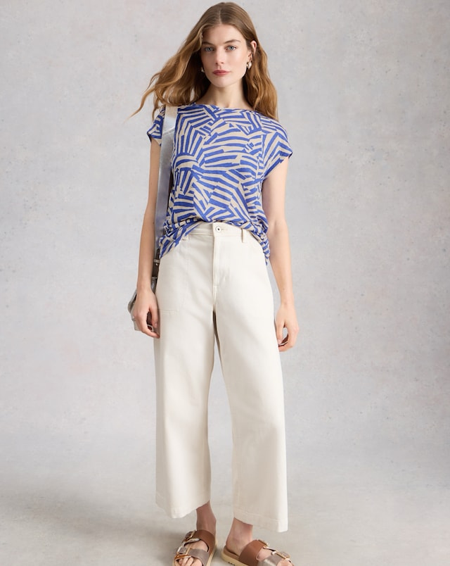 White Stuff Rowan Line T-Shirt