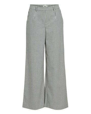 OBJECT Stripe Wide Leg Trouser