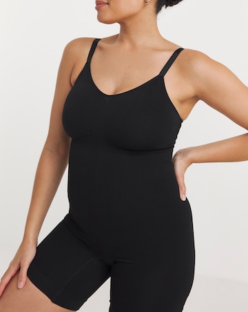 MAGISCULPT Medium Control Seamfree Mid Thigh Bodysuit Black