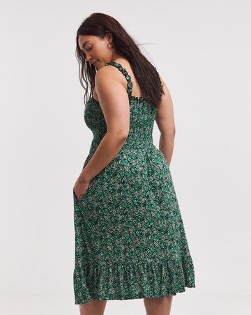 Joe Browns Yasmin Floral Jersey Midi Dress