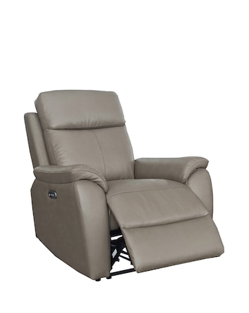 Aspire Kingsmere Leather Power Recliner Armchair