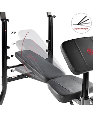 Marcy BE1000 Adjustable Workout Weight Bench