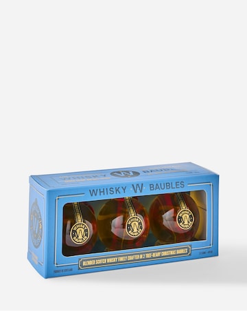Scotch Whisky filled Baubles 3 x 50ml