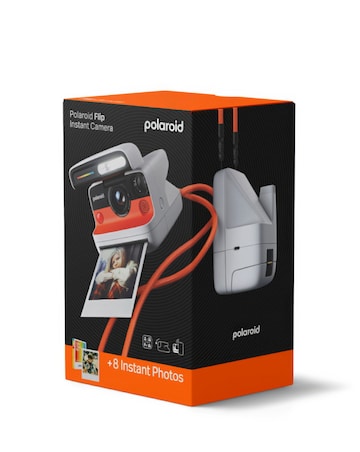 Polaroid Flip Instant Camera - Everything Box - Pebble White