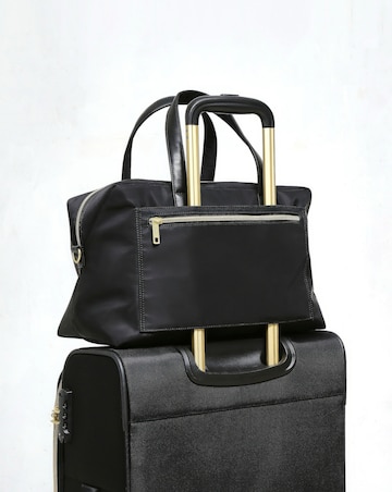Rock Kensington Underseat Cabin Holdall - Black