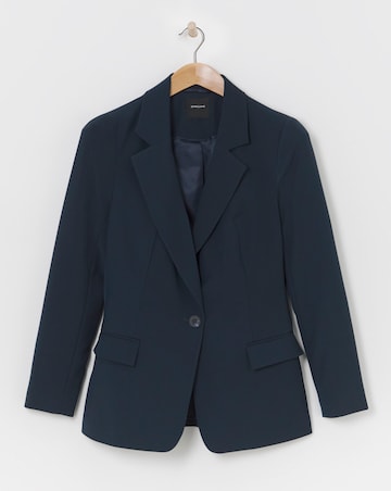 PVE Blazer With Wide Lapels