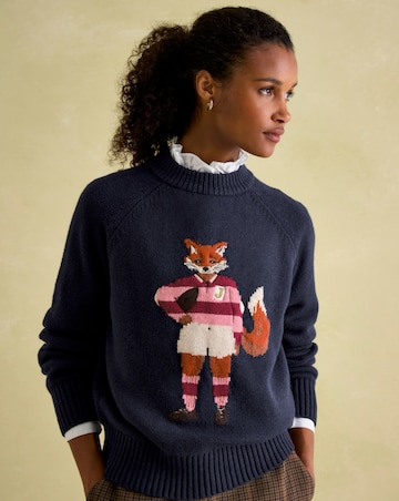Joules Jonty Heritage Fox Jumper
