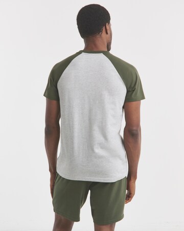 2 Pack Raglan Pyjama Set