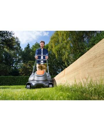 Flymo 36V UltraMow Duo 460 Cordless Lawnmower 2.5Ah Battery & Charger