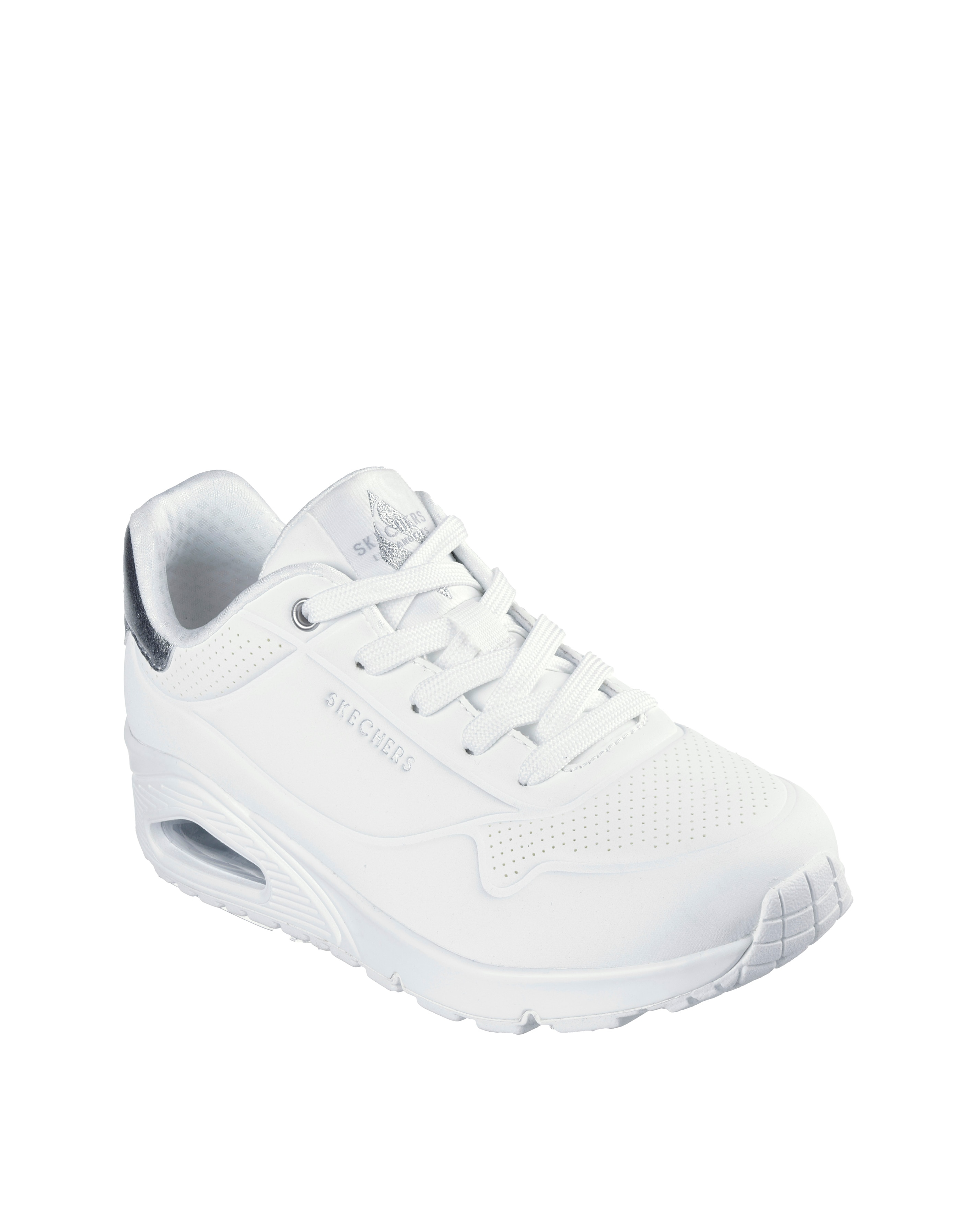 Skechers White Uno Golden Air Trainers - Standard Fit (D) | JD