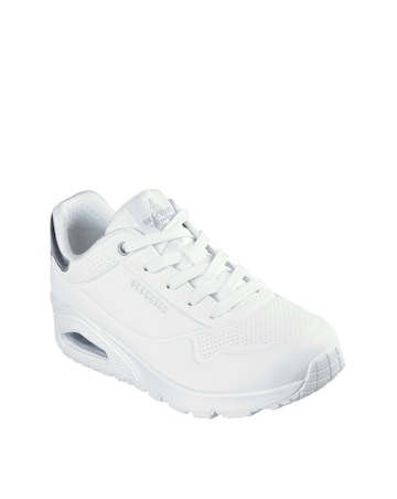 Skechers White Uno Golden Air Trainers - Standard Fit (D)