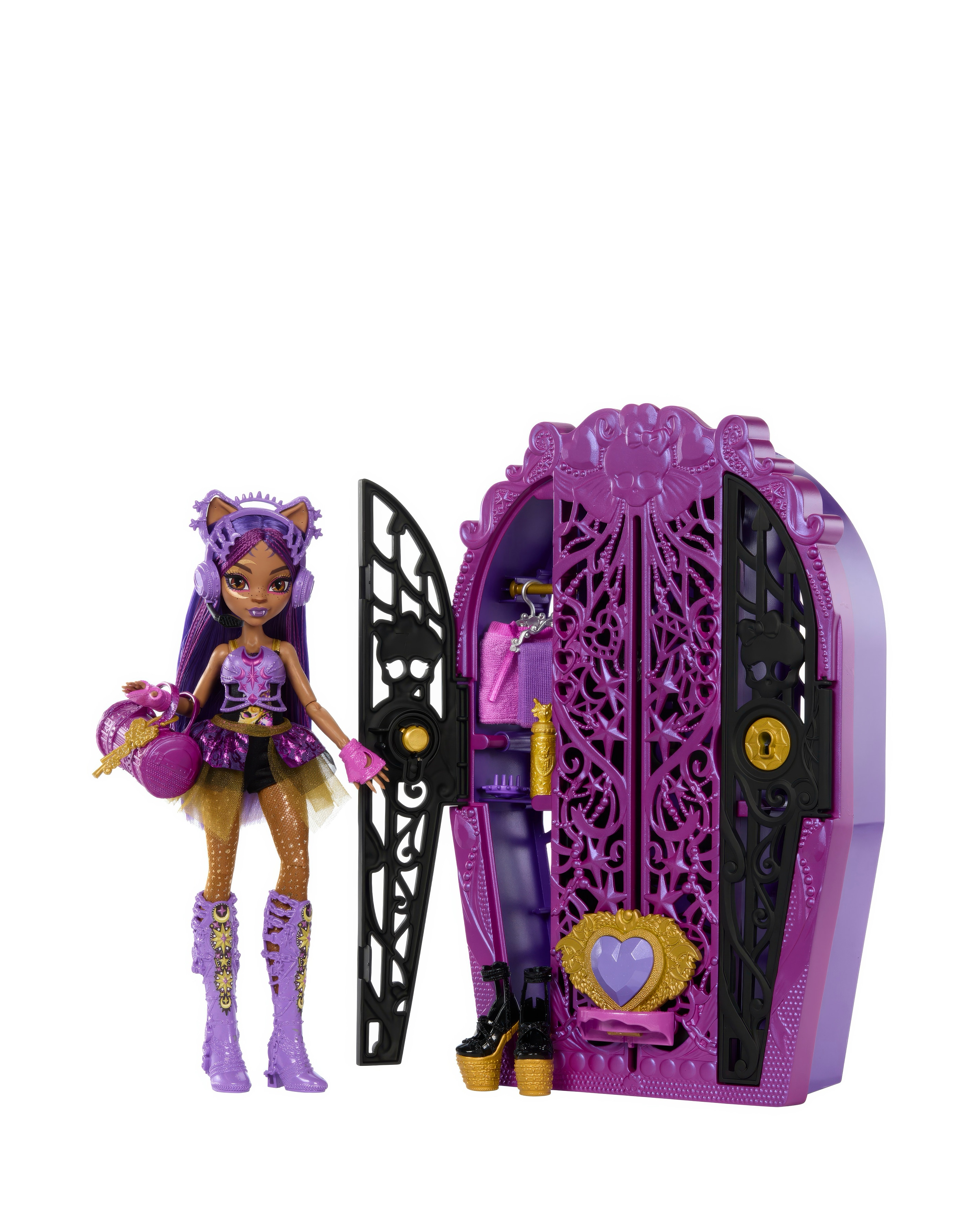 (未使用･未開封品)Monster High: Skrm Monster High Skulltimate Secrets Monster Mysteries Clawdeen