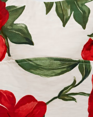 Mango Dulce Floral Midi Dress