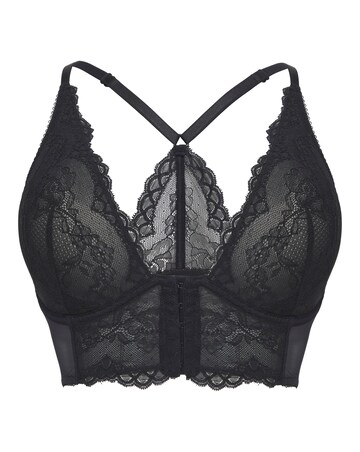 Gossard Superboost Lace Longline Bra Black