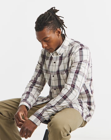 Long Sleeve Check Oxford Shirt Long