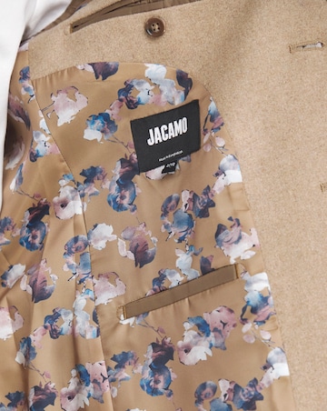 Wool Blend Regular Fit Suit Jacket