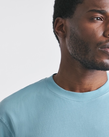 Union Garment Dyed T-Shirt- Washed Blue