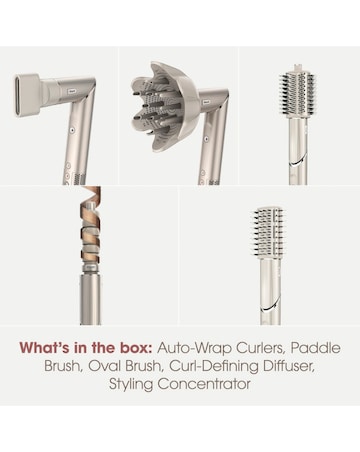 Shark FlexStyle 5-in-1 Air Styler & Hair Dryer with Storage Case - Stone