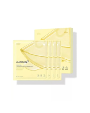 Medicube Kojic Acid Turmeric Bright Gel Mask  4 pcs