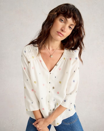 White Stuff Rae Organic Cotton Top