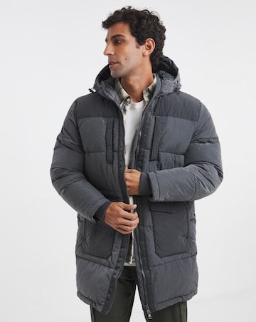 Ripstop Padded Mid Length Coat