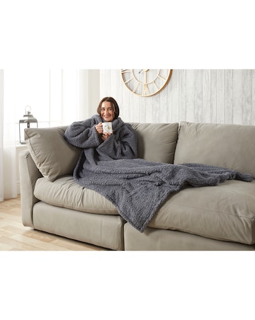 Huggleland Cosy Fleece Wearable Blanket