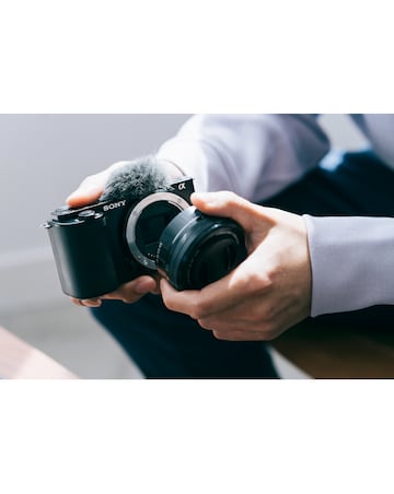 Sony Alpha ZV-E10L Vlogging Camera with 16-50mm Power Zoom Lens
