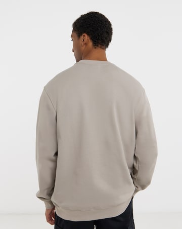 VANS Blocked Box Loose Crewneck Sweatshirt