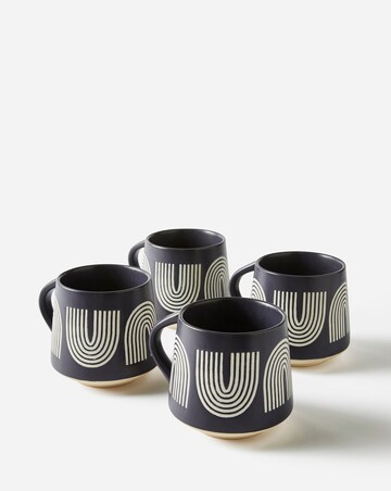 Gray & Osbourn Set of 4 Mugs