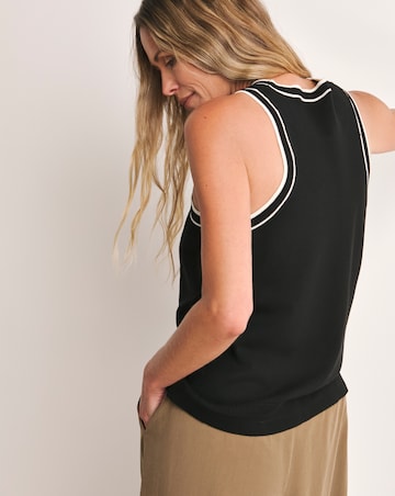 Anthology Contrast Trim Vest