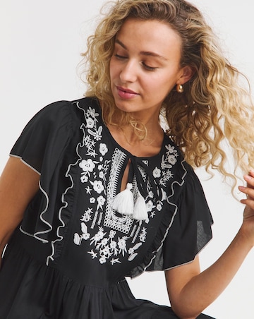 Joe Browns Lara Embroidered Boho Top