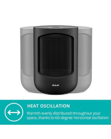 Duux Zone Heater Black