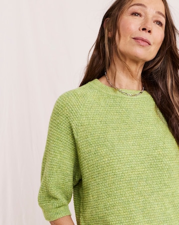 Julipa Short Sleeve Button Back Jumper