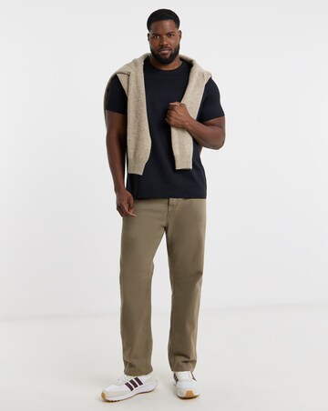 Premium 100% Mercerised T-Shirt- Black