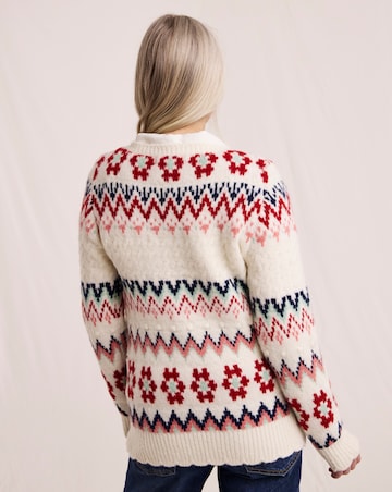 Julipa Patterned Crew Neck Jumper