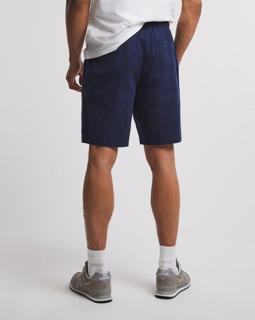Linen Mix Elasticated Short