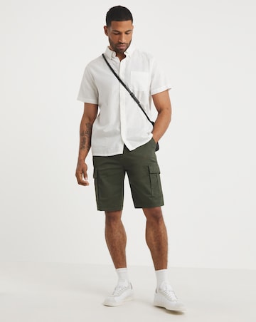 Cotton Stretch Cargo Short