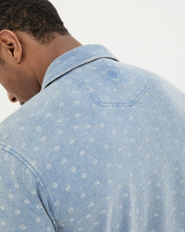 FatFace Truro Geo Jersey Shirt