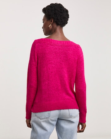 Pink Long Sleeve Jumper