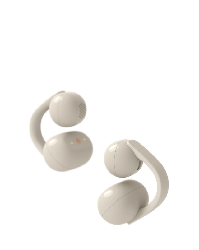 Sony LinkBuds Clip Open-Ear True Wireless Earbuds - Greige
