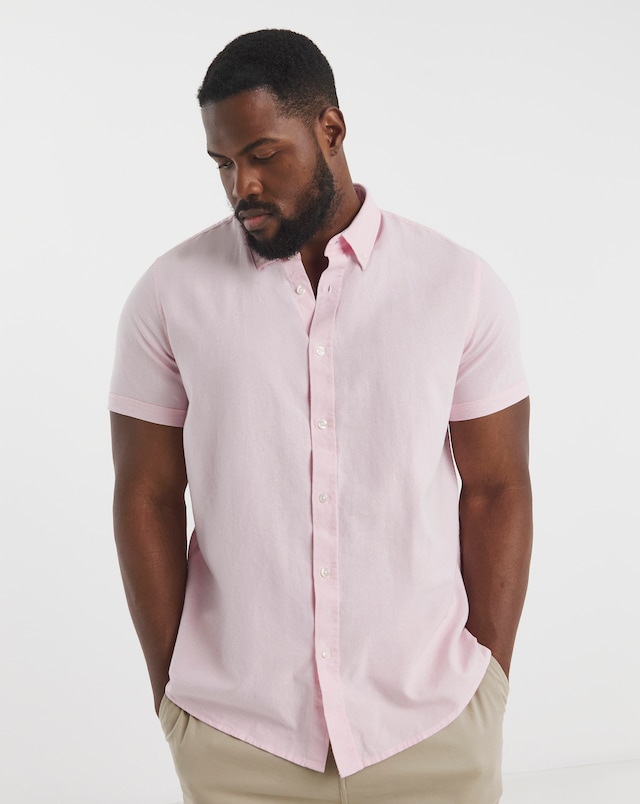 Short Sleeve Oxford Shirt Regular Length