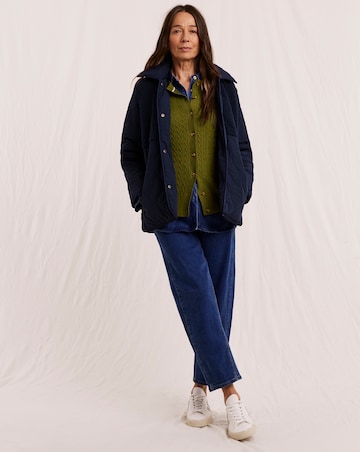 Julipa Borg Quilted Short Coat