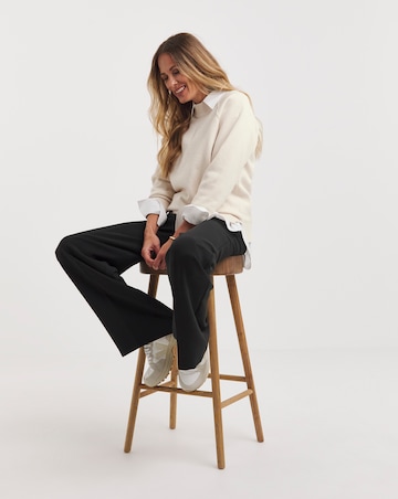 Anthology High Neck Raglan Sleeve Jumper