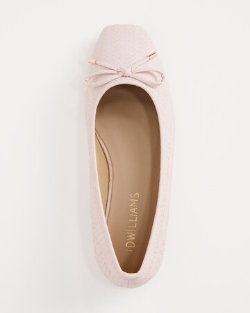 Square Toe Ballerina Extra Wide EEE Fit