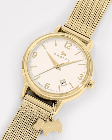 Radley Gold Plated Mesh Strap Watch
