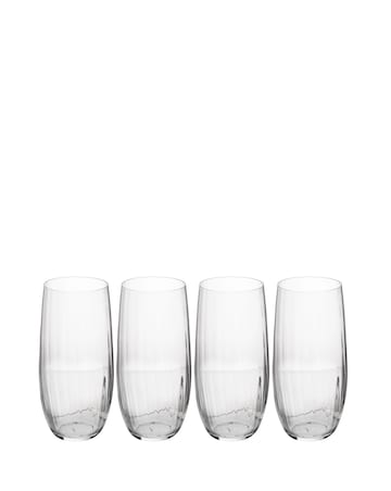 Mikasa Treviso Set of 4 Highball Glasses