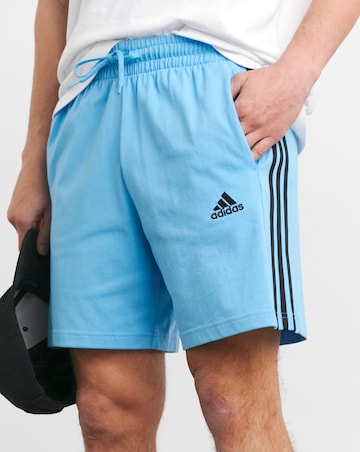 adidas 3 Stripes Jersey Shorts